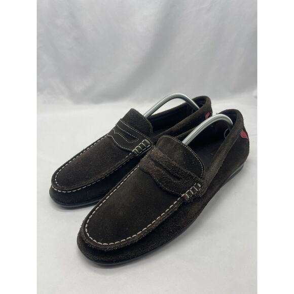 FootJoy Club Casual Brown Suede Comfort Penny Loafer 79038 Men’s Size 10 - Picture 3 of 10